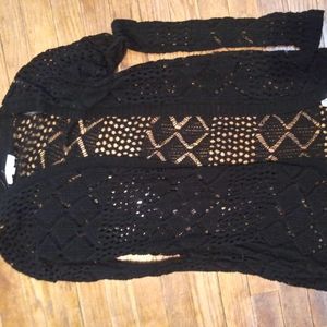 💜Pink Rose cardigan